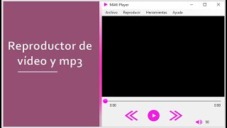 Reproductor de Vídeo y mp3 en C [upl. by Ynnor]