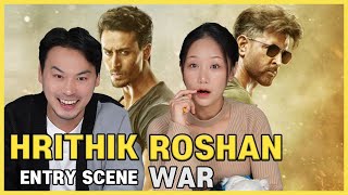 SUB Korean Actor amp Actress React to Hrithik Roshan Entry SceneWAR ｜Tiger Shroff｜Siddaharth Anand [upl. by Tiersten683]