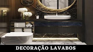 TENDÊNCIAS Exclusivas de Decorações Corretas para LAVABOS [upl. by Nalek]