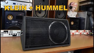 KLEIN  HUMMEL RX 120H PA Lautsprecherbox Professional Speaker Box 100V [upl. by Oeak840]