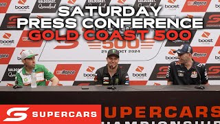 Saturday Press Conference  Boost Mobile Gold Coast 500  2024 Repco Supercars Championship [upl. by Clarence]