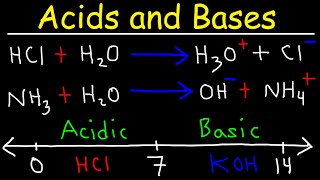 Acids and Bases  Basic Introduction  Chemistry [upl. by Romeyn]