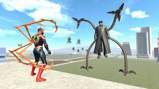 Franklin Become Iron Spiderman to Kill Octopus Man in Indian Bike Driving 3D [upl. by Serdna]