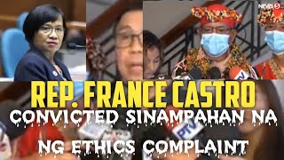 REP FRANCE CASTRO SINAMPAHAN NA NG ETHICS COMPLAINTCASTROPERSONA NON GRATA SA TALAINGOD [upl. by Hance]