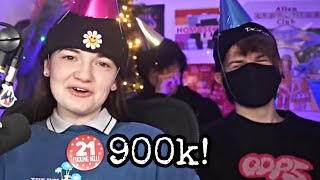 RANBOOS FACE REVEAL ON AIMSEYS BIRTHDAY [upl. by Eivod]