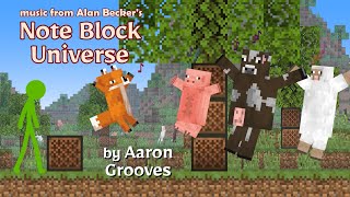 quotScene 1 Woodlandquot 🦊🐖🐄🐑 Music by Aaron Grooves  Note Block Universe [upl. by Ephrem]