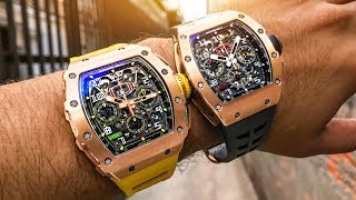 Richard Mille Watches – RM 1101 vs RM 1103 Luxury Watch Review [upl. by Simona]