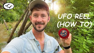 UFO REEL HOW TO  Rodless Fishing Reel [upl. by Salhcin492]