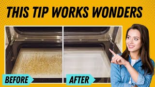 How to Clean A Glass Oven Door to Remove Grease and Grime Genius Methods [upl. by Alemak]