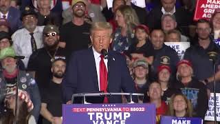 FULL VIDEO Trump Rally in Allentown Pennsylvania Oct 29 [upl. by Nickey]