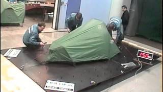 Nordisk Tents  Wind Tunnel Tests [upl. by Bigot]