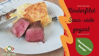 Rinderfilet Sousvide gegart mit dem Peeler im Thermomix®  𝐸𝑖𝑛𝑓𝑎𝑐ℎ𝑒𝑟 𝑔𝑒ℎ𝑡𝑠 𝑛𝑖𝑐ℎ𝑡 [upl. by Hong239]