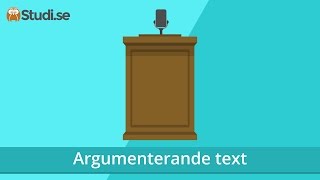 Argumenterande text Svenska  wwwbinogise [upl. by Millburn]