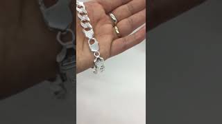 925 Sterling Silver anklet 11mm THICK Cuban link chain ankle bracelet Womens Anklet 9quot 10quot [upl. by Amsirp287]