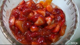 Homemade Strawberry Pie Filling Recipe  Noreens Kitchen [upl. by Oirevas45]