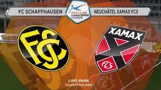 Fc Schaffhausen vs Fc Neuchatel Xamax 180517 [upl. by Learsiy]