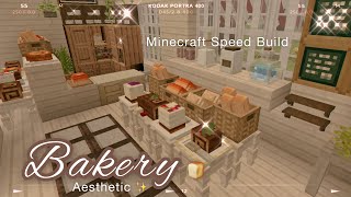 Bakery 🍞  Aesthetic Minecraft PE Speed Build ⛏ [upl. by Volin]