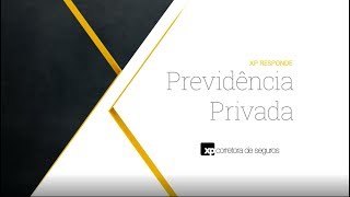 Previdência Privada o que é e como funciona  XP Responde [upl. by Atiseret]