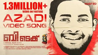 BTech  Azadi Video Song  Asif Ali  Rahul Raj  Mridul Nair  Maqtro [upl. by Neeluqcaj488]