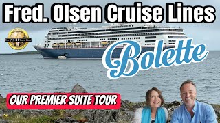 Fred Olsen Bolette  Premier Suite Tour 7045 [upl. by Vel989]