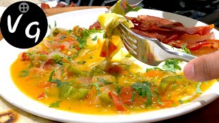 Easy Huevos Rancheros Recipe with Bacon  TexMex Huevos Rancheros [upl. by Edette]