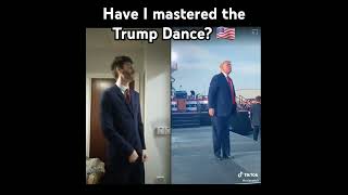 Trying the Trump dance have I got it  😂😂 MAGA donaldtrump trump2024 USA [upl. by Githens]