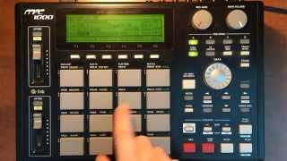 Akai MPC 1000  Tutorial Part 1  Making programs the easy way and note repeat  MIDIVERSE TV [upl. by Samira]