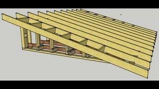 Skillion Roof erection Procedure [upl. by Acirfa]