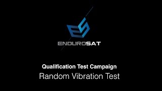 Random Vibration Test of CubeSat Subsytems [upl. by Aicsila971]