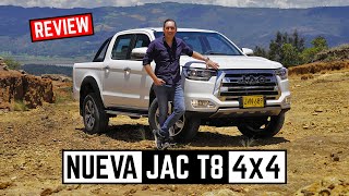 JAC T8 4x4 🔥 Una poderosa y eficiente pickup 🔥 Prueba  Reseña [upl. by Missak]