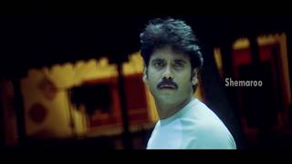 Nagarjuna In Love With Shenaz Treasurywala  Eduruleni Manishi Movie Scenes  Brahmanandam [upl. by Elyn877]