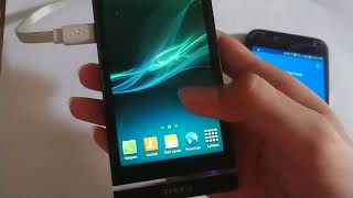 Send file to Sony Xperia S in 2024 use SHAREit [upl. by Girard]