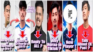 Cr7Horaa Reply to ALL Tiktok Reasons To Horaa Out  Rulz Reply SK49 on Horaa Lack Experience [upl. by Lotus]