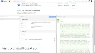 Extract Text from Pdf API [upl. by Lehcear898]