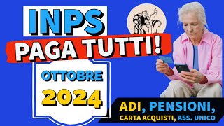 🟣 INPS OTTOBRE 👉 PAGAMENTI ANTICIPI NOVITÀ DATE ❗️ 📅 [upl. by Duane102]