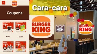 Cara nak dapatkan ekuponvoucherBurger King setiap hari tanpa had pembelianBurger King Malaysia [upl. by Nnairek]