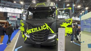 Iveco SWay 500 2024 New Dash  Metalllica Edition Walkaround And Interior Solutrance 2023 Lyon [upl. by Nnyrb]