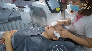 Ultimate LASER TONING Face Massage for Total Relaxation and Skin Transformation [upl. by Hester]