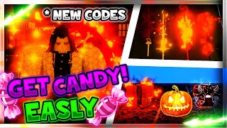 New Codes Easiest Way To Get Candy In This New Halloween Updated In Slayers Unleashed Roblox [upl. by Nahtnhoj]