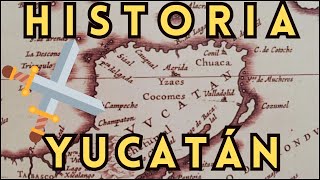 📙HISTORIA DE YUCATÁN DESDE LA CONQUISTA🧐 ⚔ 🇲🇽 history historia mexico [upl. by Nelac]