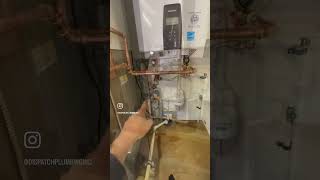 Navien NPE 240A2 Condensing Tankless Water Heater with iFlow 16000W [upl. by Lainad]