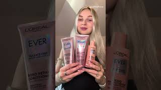 LOreal Paris EverPure Bond Repair System [upl. by Lletniuq605]