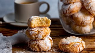 You NEED to bake a batch of these Amaretti Cookies [upl. by Deach]