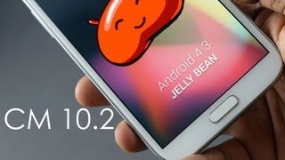 Galaxy Note 2  Official CyanogenMod 102 Android 43 Jellybean  How to InstallFlash [upl. by Ahsinehs882]