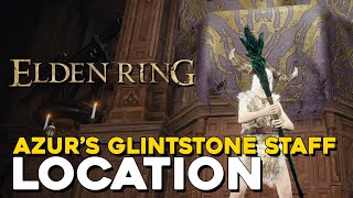 Elden Ring Azurs Glintstone Staff Location [upl. by Artair]