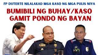 FP DUTERTE NAGLALAKAD NG KASO NG MGA PULIS NIYA [upl. by Desimone]