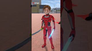 Tentara jahat Daiji serang sakura School Robot Yuta takes revenge😡 sakuraschoolsimulator sakura [upl. by Spearing4]