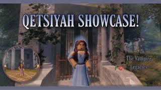 QETSIYAH SHOWCASE  NEW LOOKS  The Vampire Legacies 🧙‍♀️ [upl. by Einavoj]