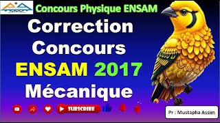 Correction du concours ENSAM Mécanique 2017 [upl. by Tennies]