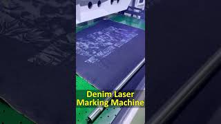 Laser Marking Machine for Denim – HighPrecision Large Format Fabric Engraving lasermarkingmachine [upl. by Irrot]